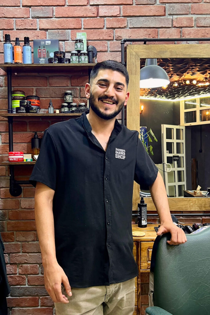 Ahmad von Hausers Barber Shop in Rostock