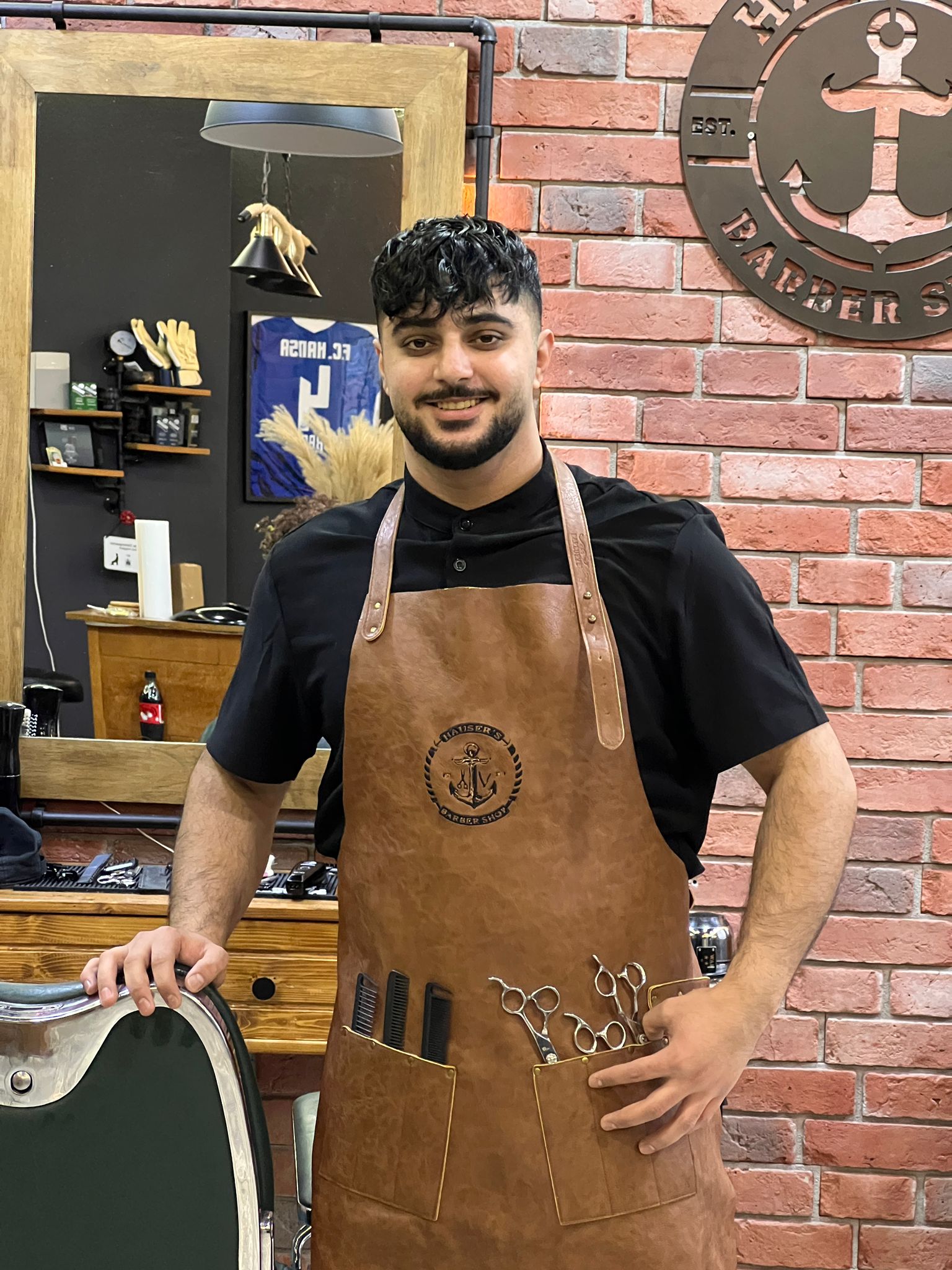 Imad von Hausers Barber Shop in Rostock